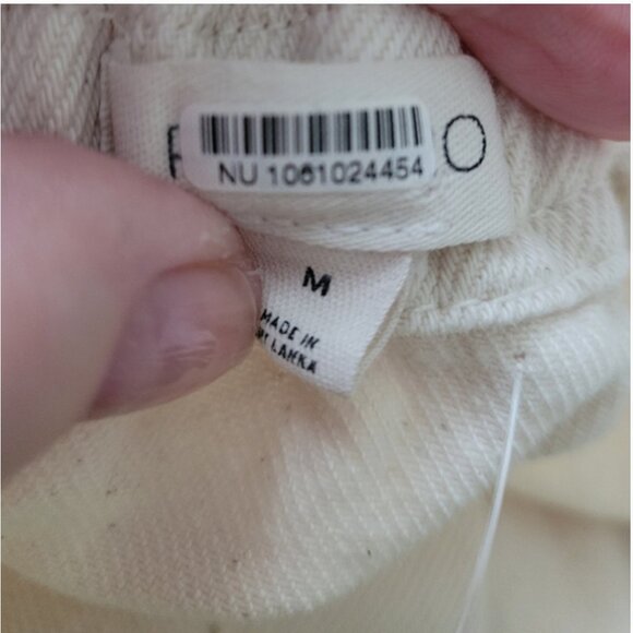 Anthropologie Pilcro V-Neck Halter Shirt Cotton Dress size M - Picture 6 of 6